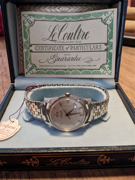 lecoultre watch identification